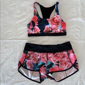 Lululemon Secret Garden of Roses Set 6